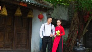 Chụp ảnh cưới áo dài